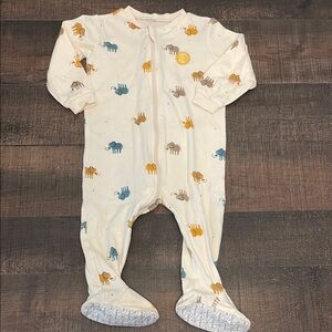 PEKKLE elephants & sunshine sleeper size 12 months